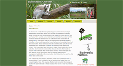 Desktop Screenshot of biodiversityplatform.cgiar.org