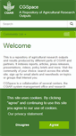 Mobile Screenshot of cgspace.cgiar.org