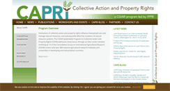 Desktop Screenshot of capri.cgiar.org