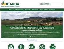 Tablet Screenshot of icarda.cgiar.org